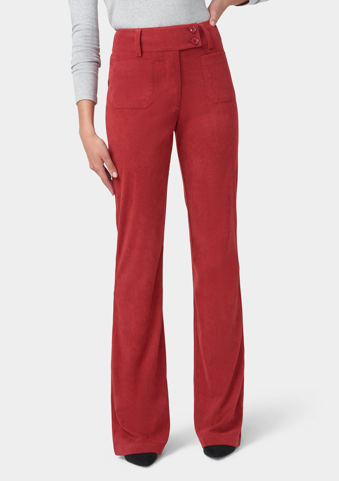 Tall Kingston Corduroy Flare Pants