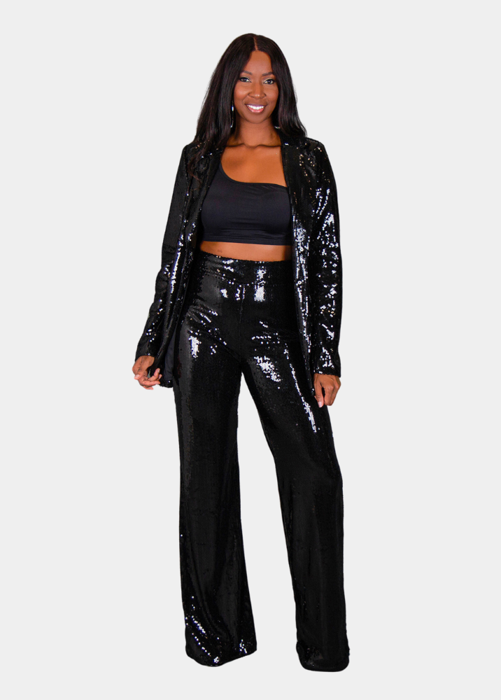 Glam Sequin Pants