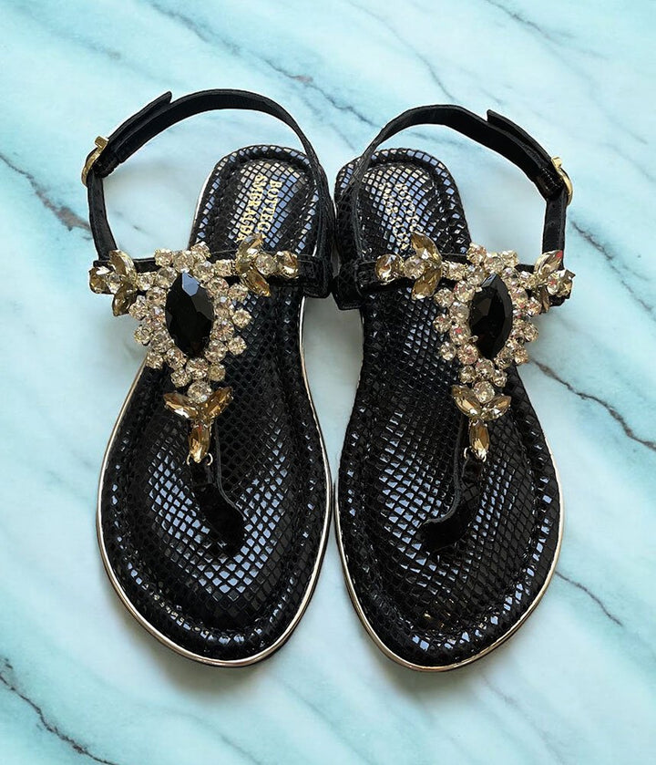Bottega Dressy Sandals - Black
