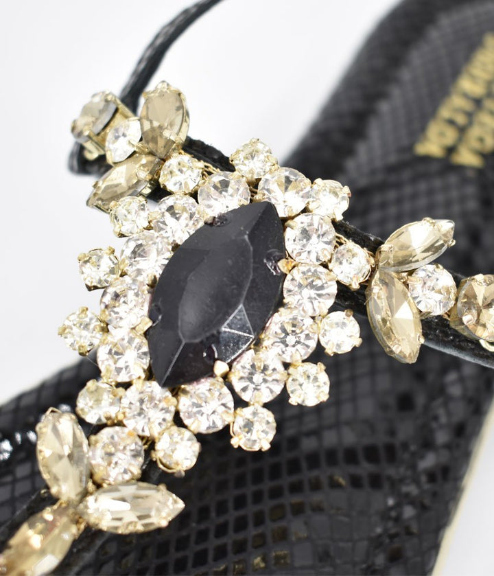 Bottega Dressy Sandals - Black