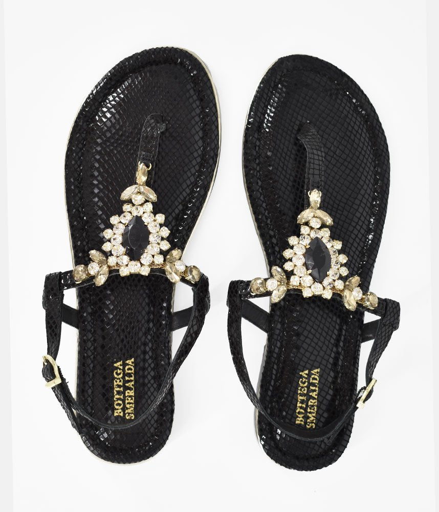 Bottega Dressy Sandals - Black