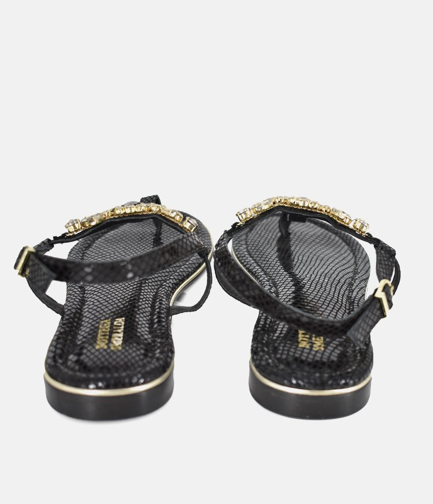 Bottega Dressy Sandals - Black