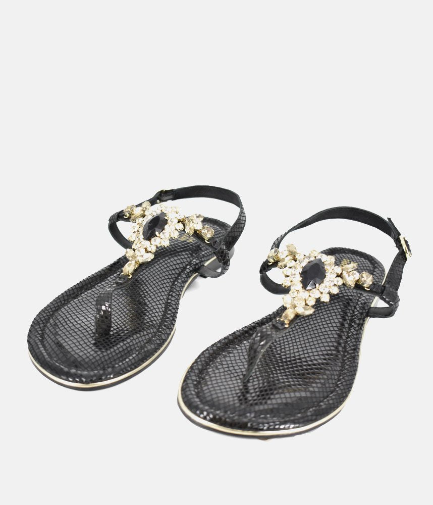 Bottega Dressy Sandals - Black