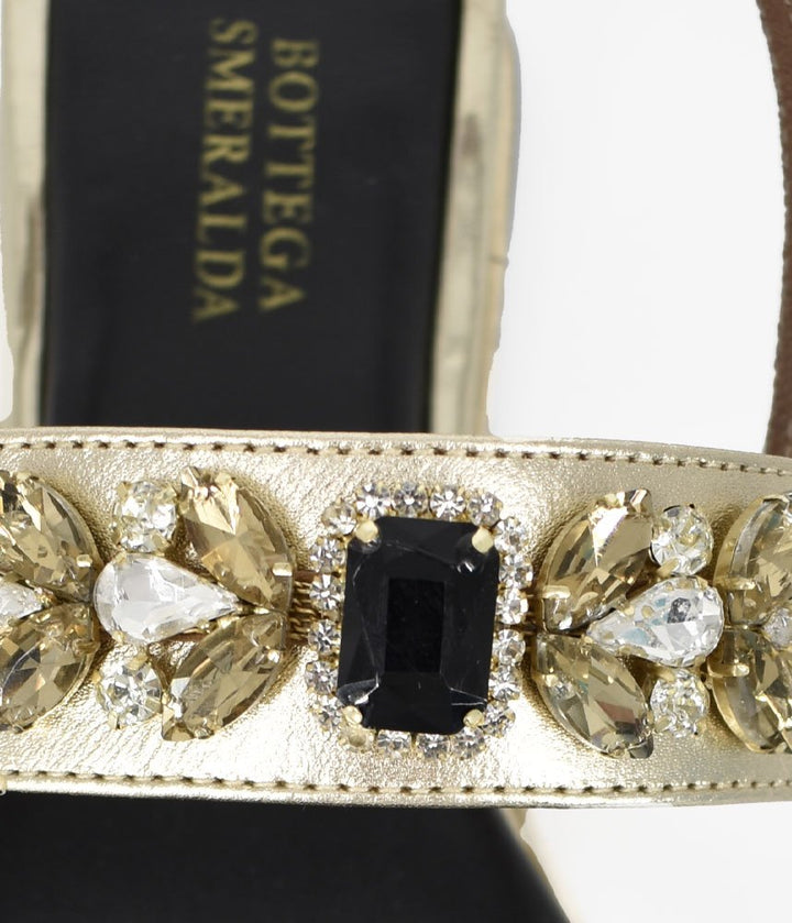 Bottega Chic Sandals - Black/Gold