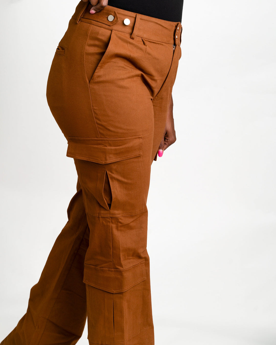 Tall Girl Cargos - Rust