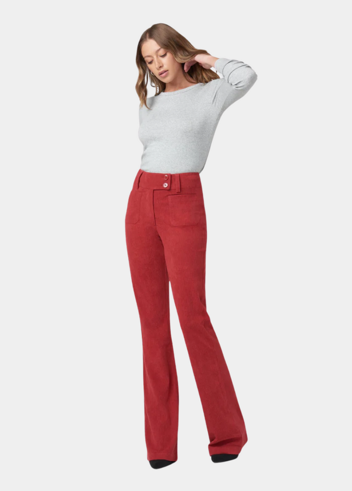 Tall Kingston Corduroy Flare Pants