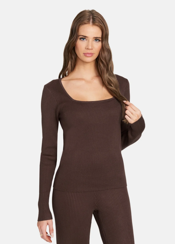 Tall Vince Square Neck Top