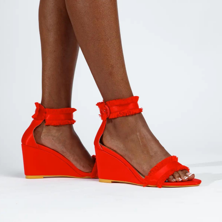 Angela Wedges - Red