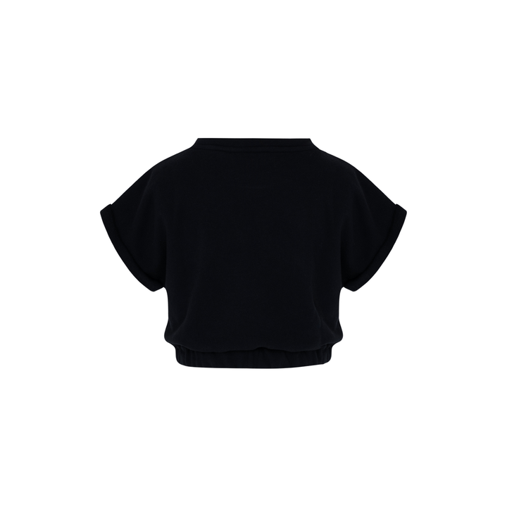 Elastic Hem Lounge Top