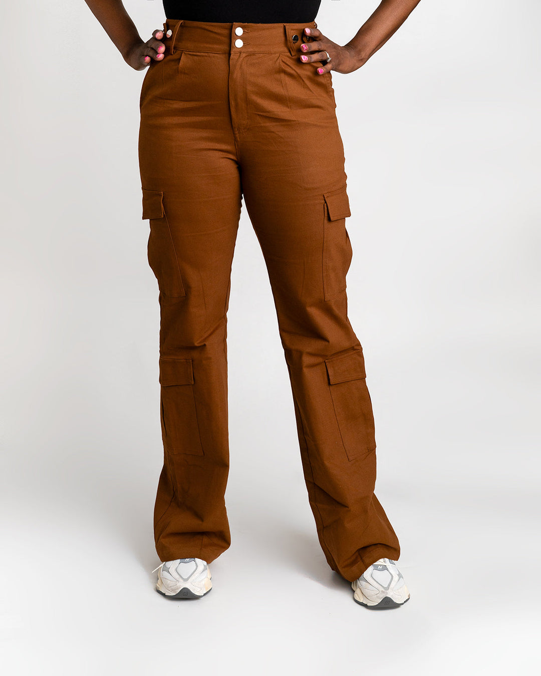 Tall Girl Cargos - Rust
