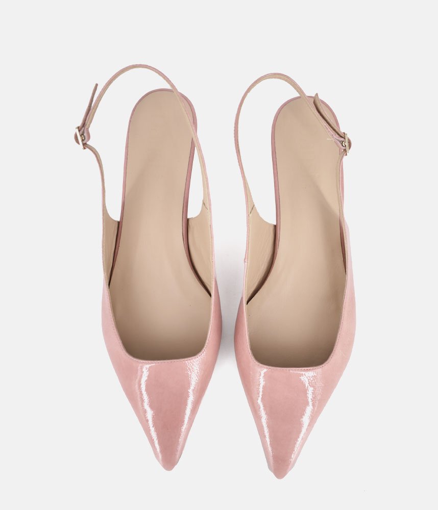 Dansi Stylish Pale Pink Kitten Heels