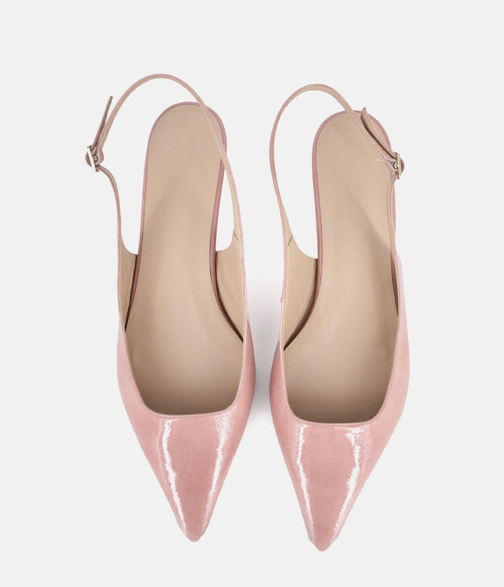 Dansi Stylish Pale Pink Kitten Heels