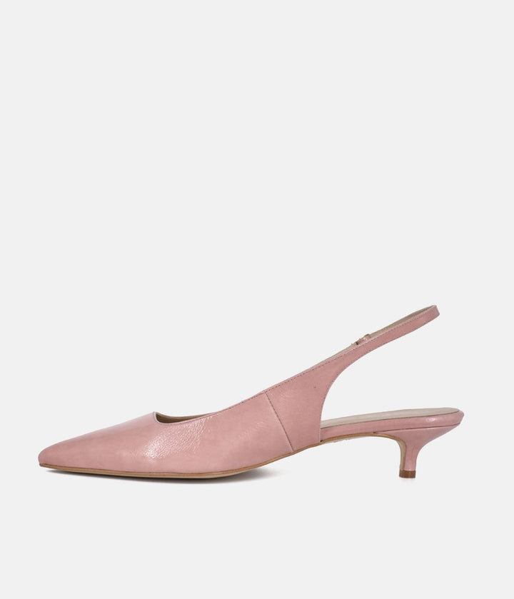Dansi Stylish Pale Pink Kitten Heels
