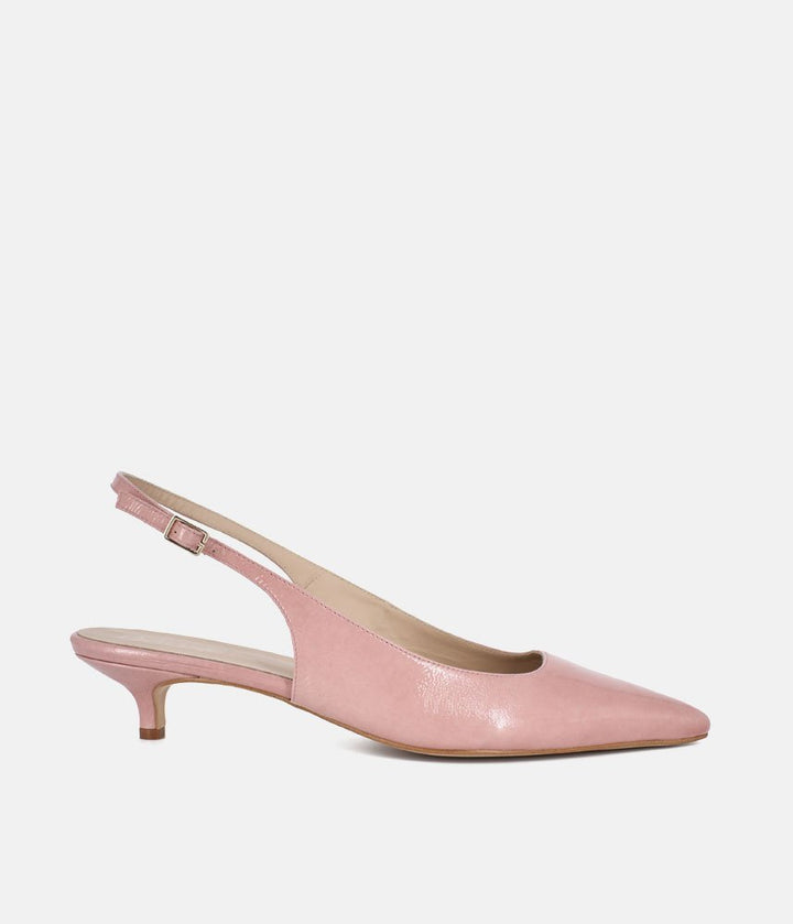 Dansi Stylish Pale Pink Kitten Heels