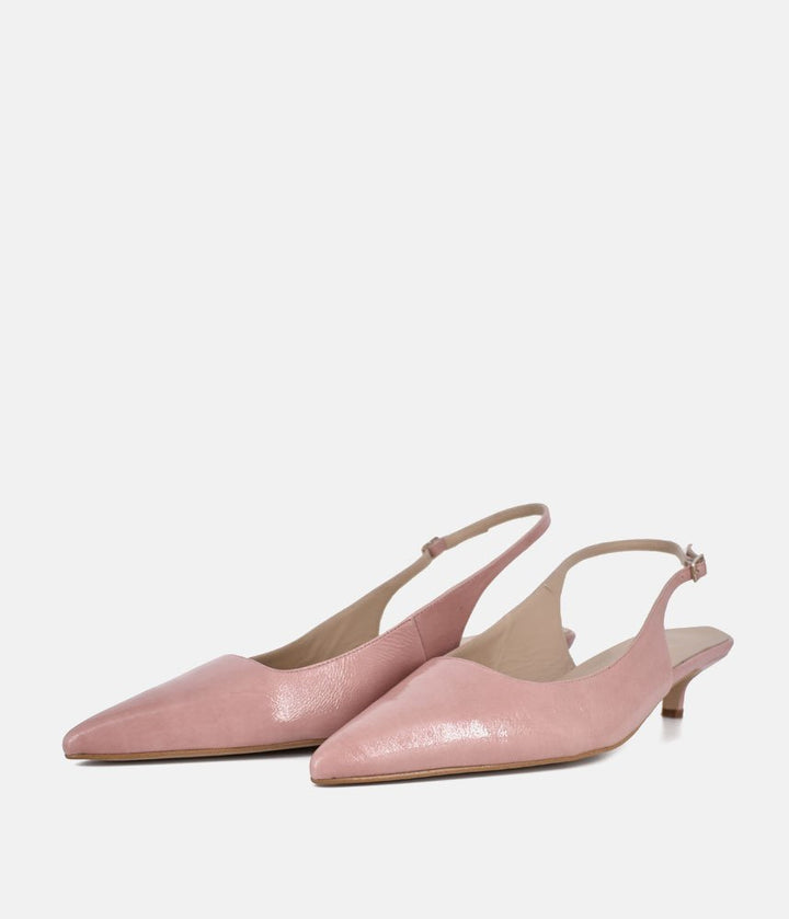 Dansi Stylish Pale Pink Kitten Heels