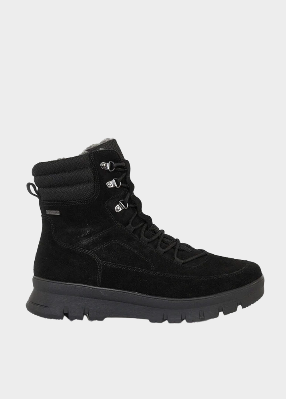 Tamaris Cosy Black Winter Boots