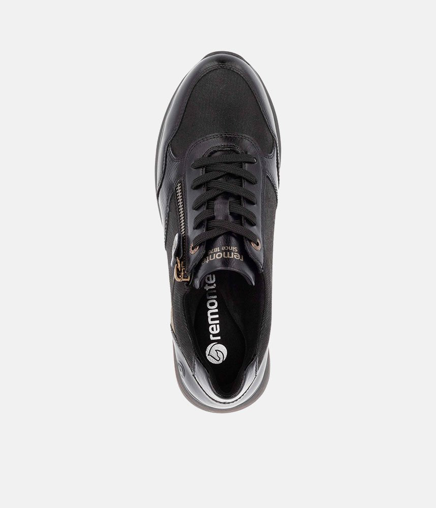 Remonte Casual Combi Sneakers - Black