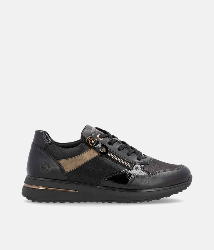 Remonte Casual Combi Sneakers - Black