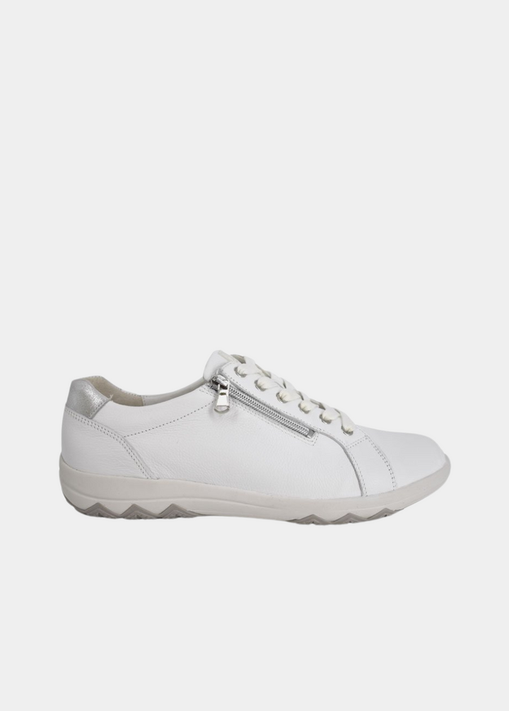 Waldlaufer Classic Leather Sneakers - White