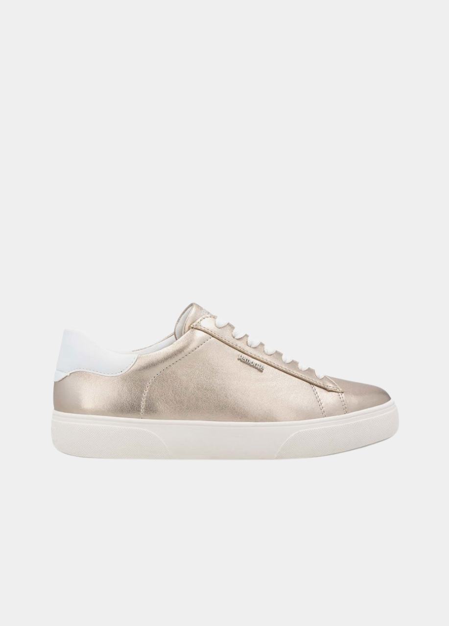 Remonte Pretty Metallic Gold Trainers
