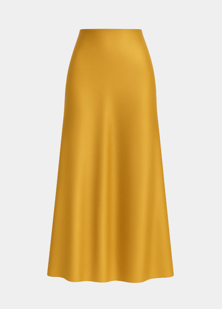 Tall Classic Satin Maxi Skirt - Sunrise Edit