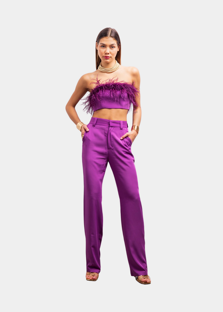 Feel The Love Pants - Purple