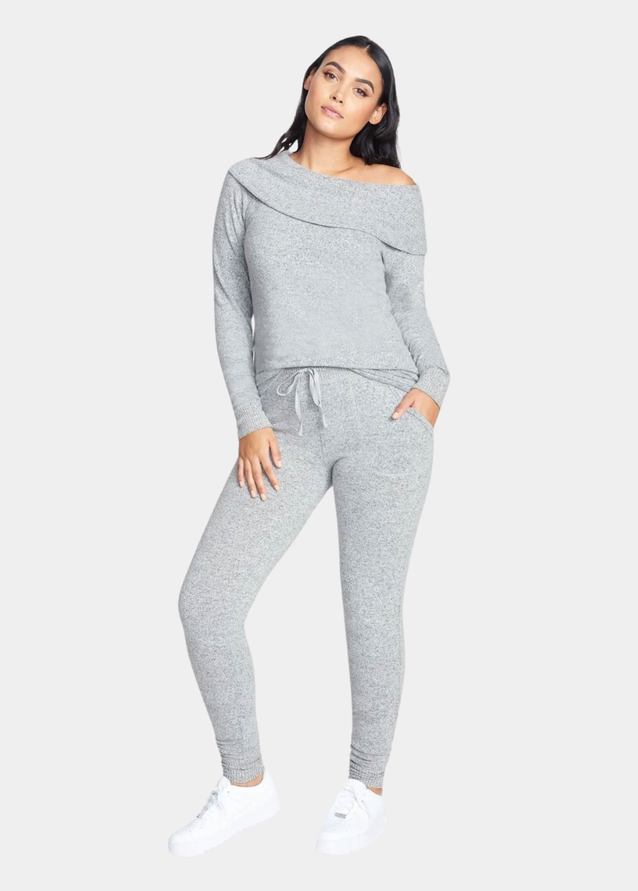 Tall Super Soft Joggers - Heather Grey