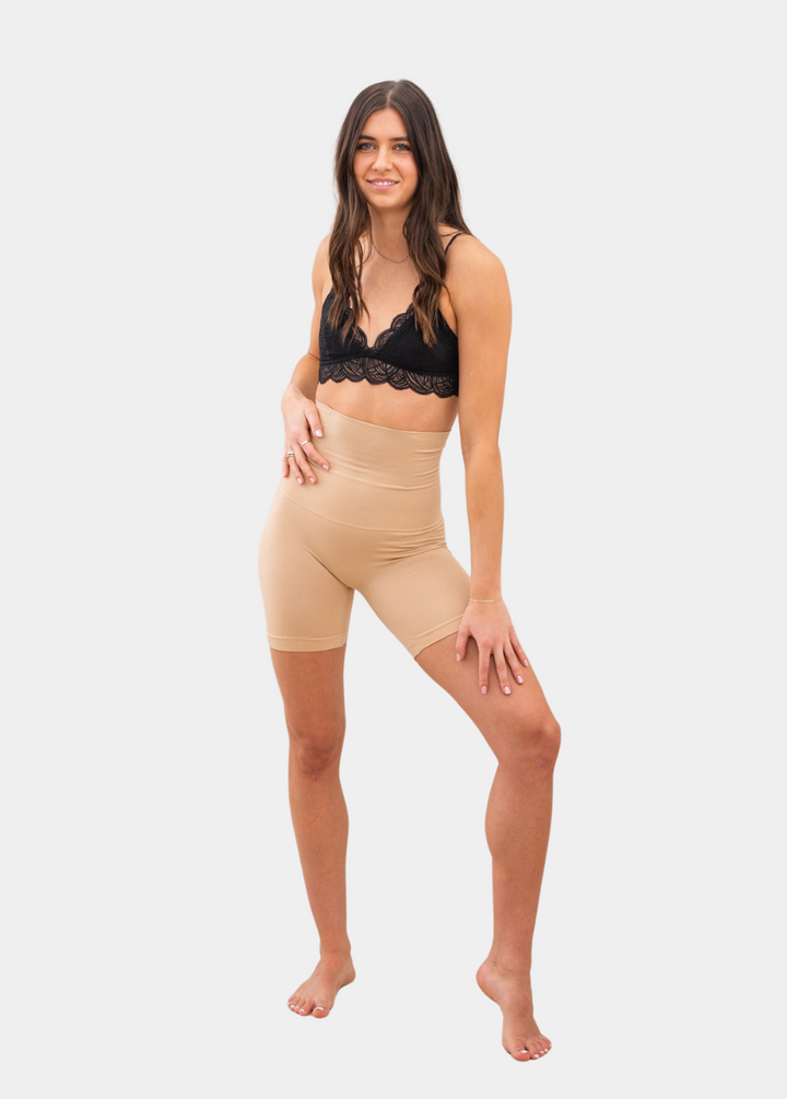 Contour Lift Shorts - Tan