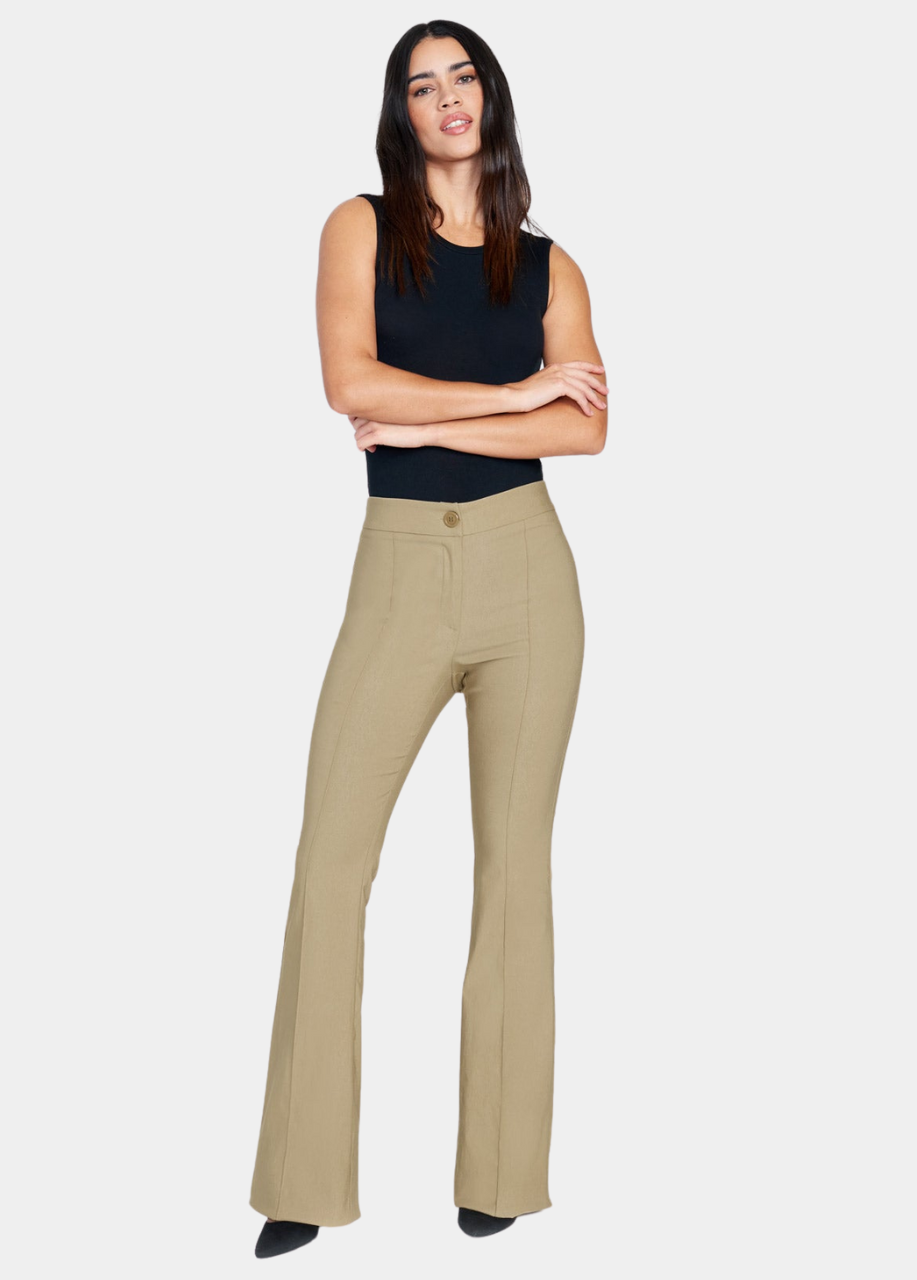 Tall High Waist Flare Dress Pants Tall Size Tall High Waist Flare Dress Pants Tall Size
