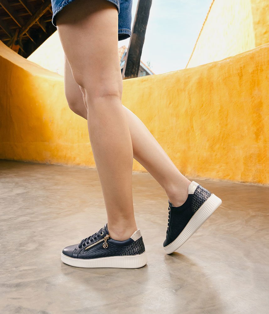 Remonte Dressy Navy Multi Trainers