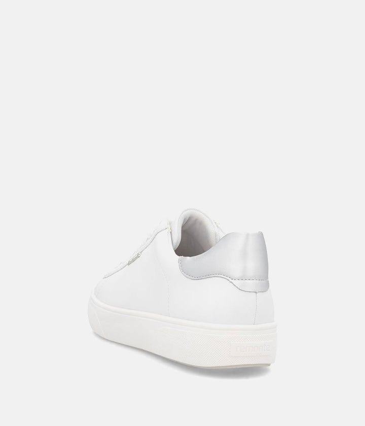 Remonte Classic White Leather Trainers