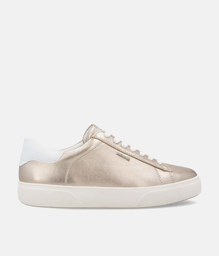 Remonte Pretty Metallic Gold Trainers