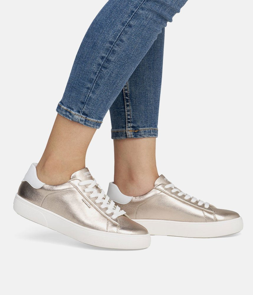 Remonte Pretty Metallic Gold Trainers