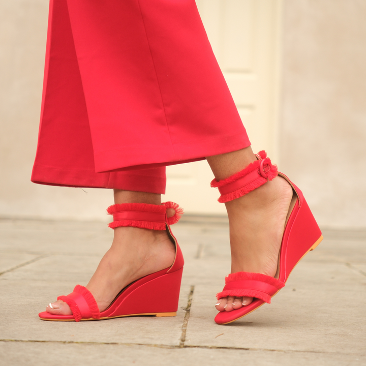 Angela Wedges - Red