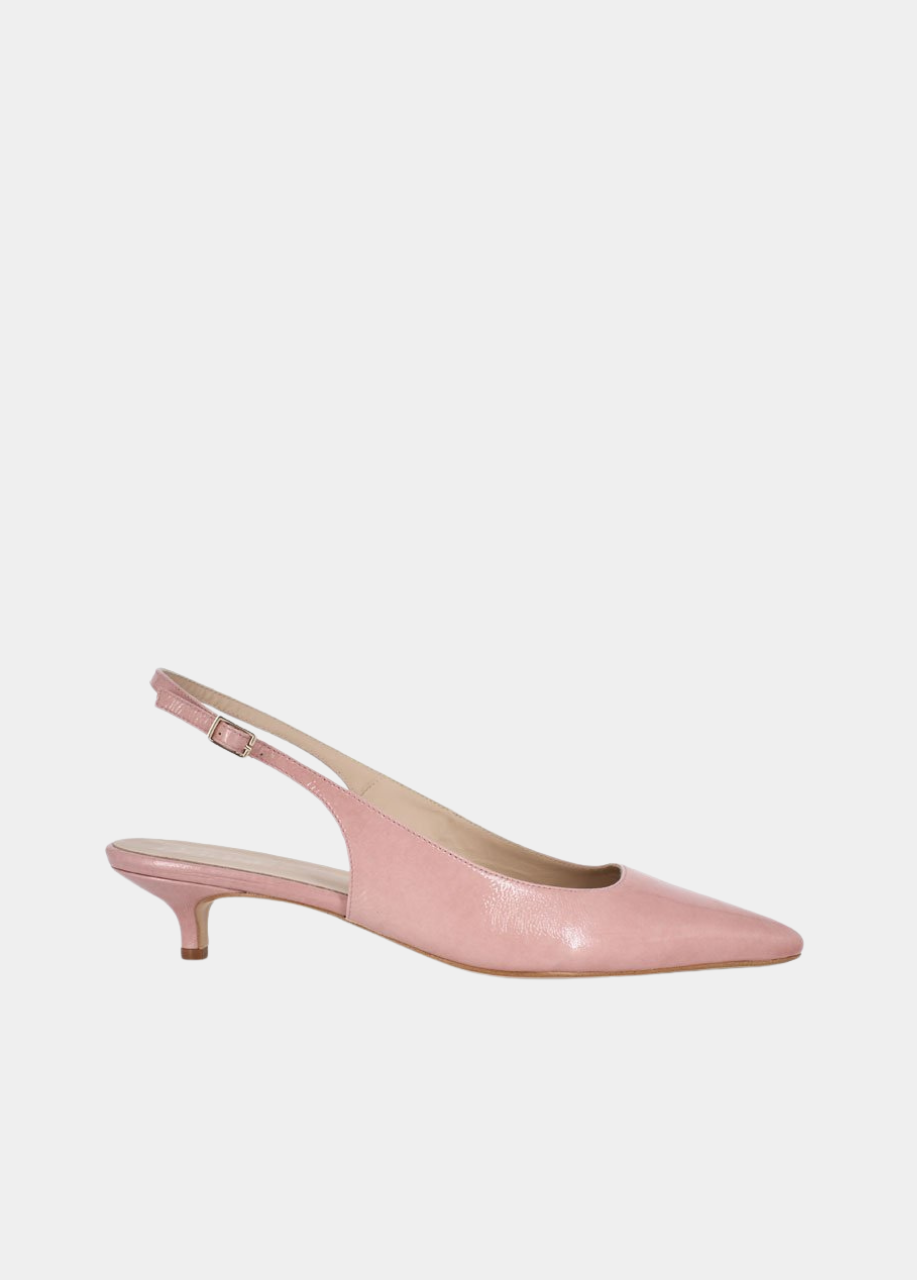 Dansi Stylish Pale Pink Kitten Heels