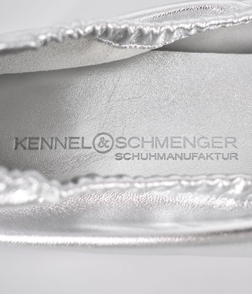Kennel & Schmenger Gorgeous Flats - Silver