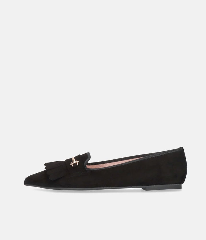 Pretty Ballerinas Stylish Black Pointy Toe Flats