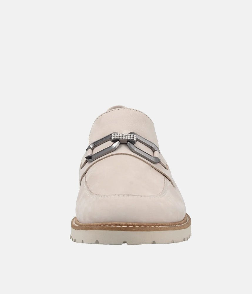 Semler Stylish Nubuck Loafer - Beige