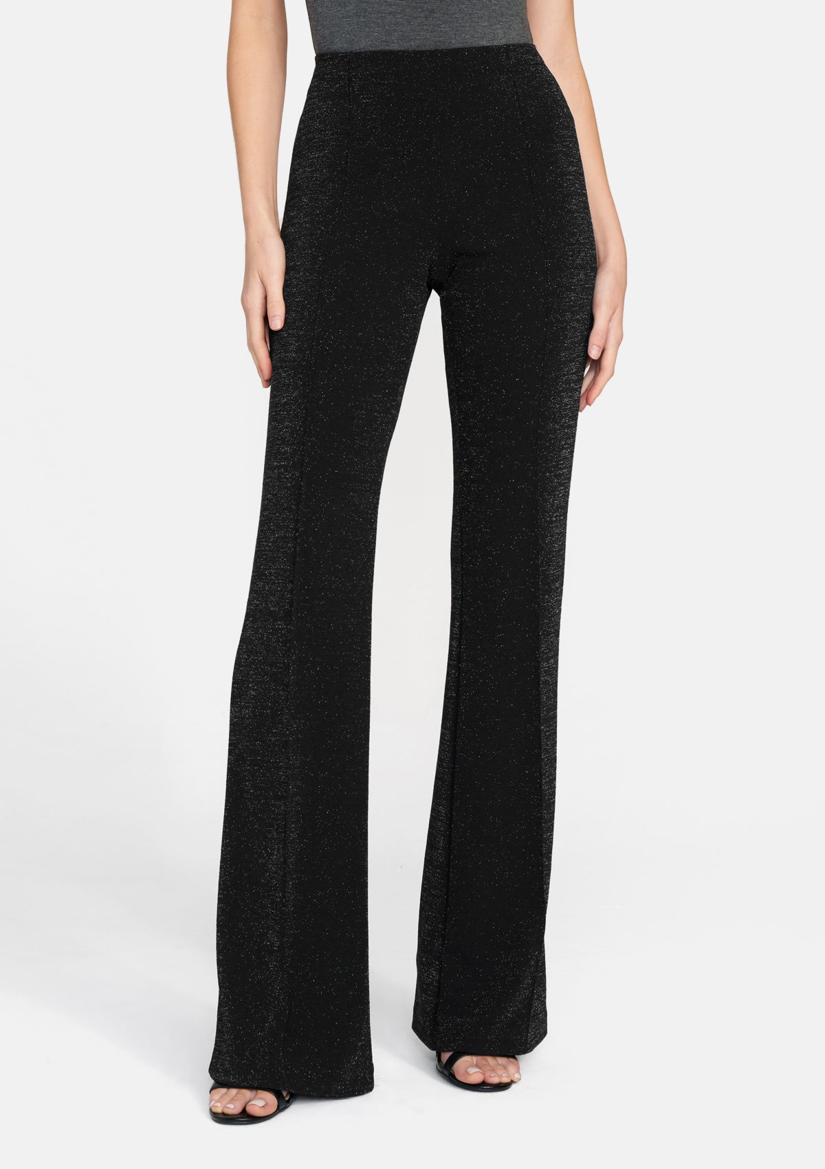 Shop Tall Paulina Lurex Pants for Women High Waist Pants Tall Size