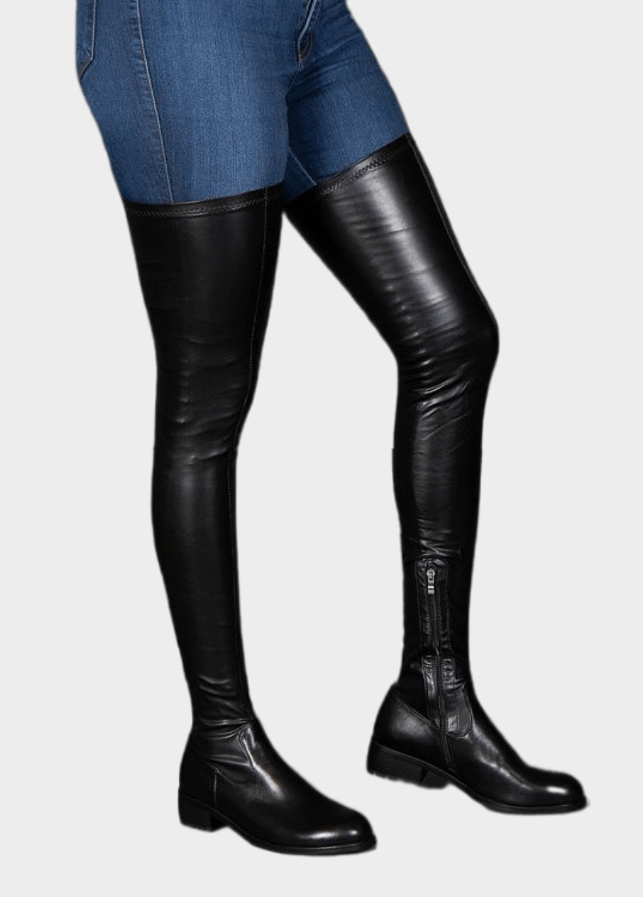 Tall Boots For Thigh High Tight Fitting Boots The Knee Boot Thigh