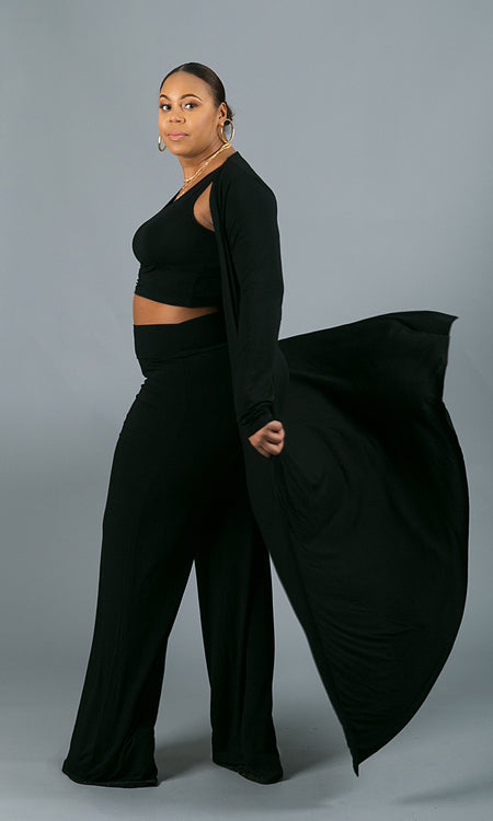 Geneva Duster - Black