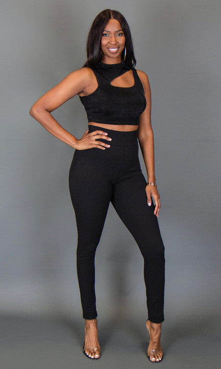 Camila Skinny Pants - Black