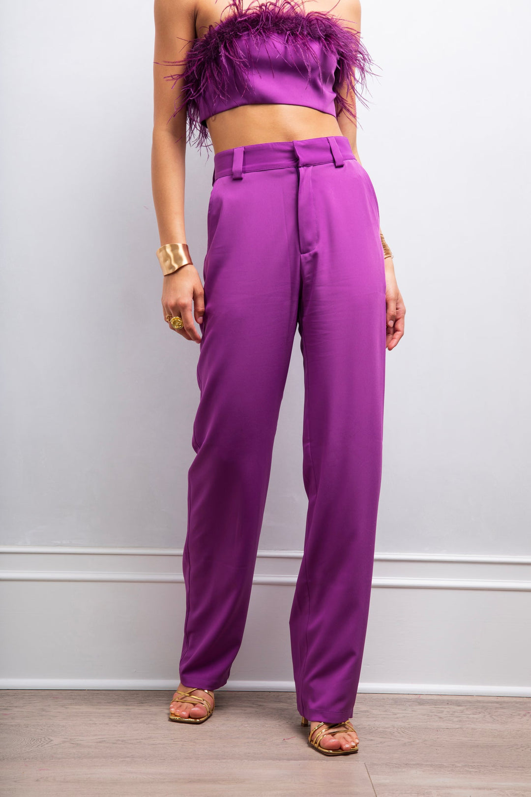 Feel The Love Pants - Purple