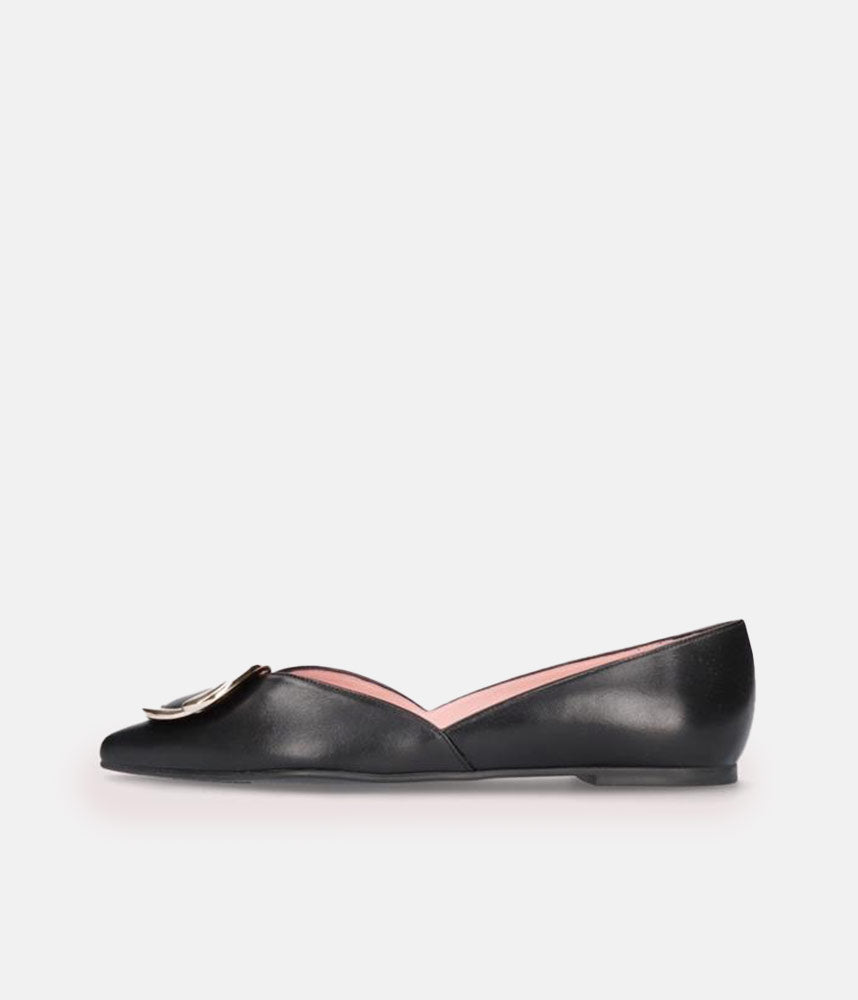 Pretty Ballerinas – Chic Black Pointy Toe