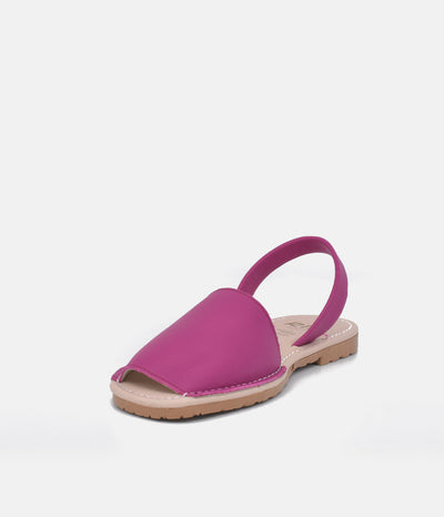 RIA Plush Hot Pink Abarca Sandals