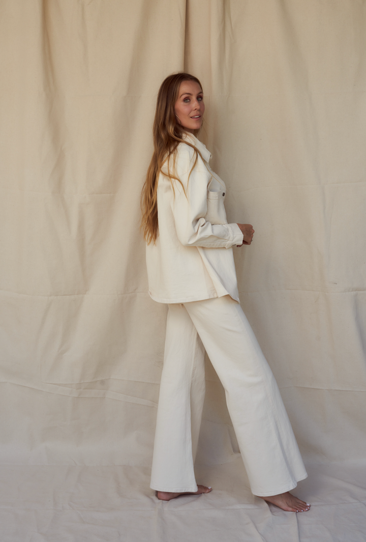 Penelope Shirt Jacket - Natural