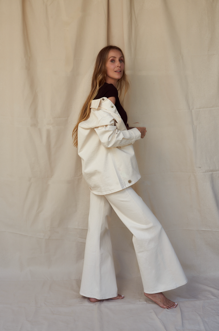 Penelope Shirt Jacket - Natural