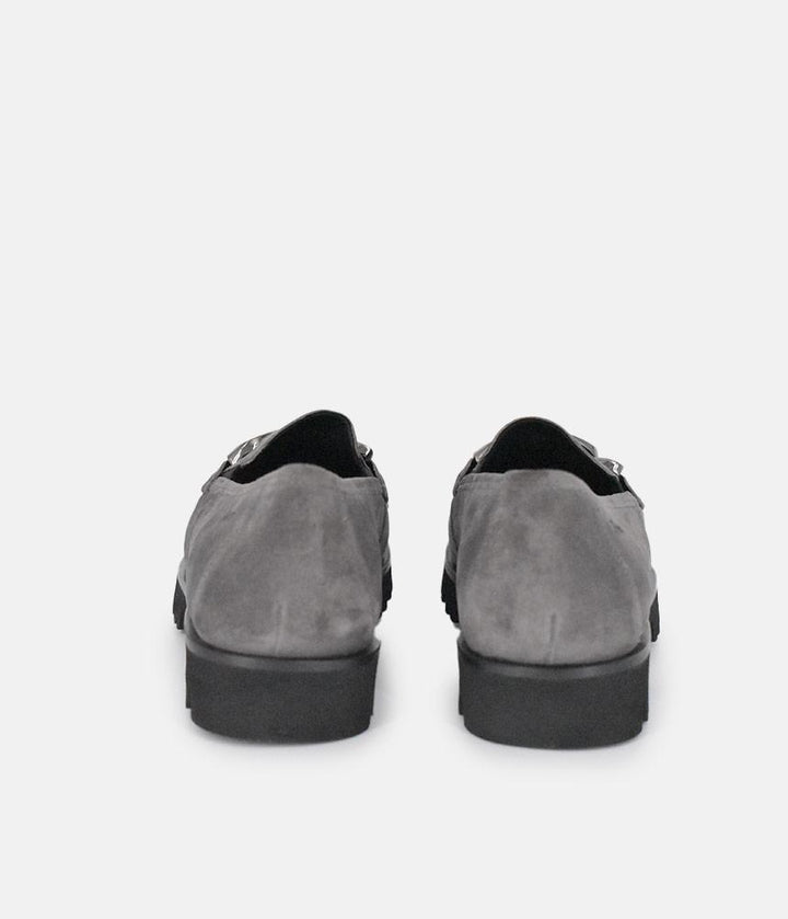Sioux Premium Grey Suede Loafer