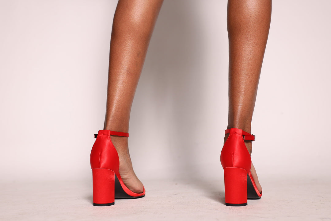 Zoe Sandals - Red