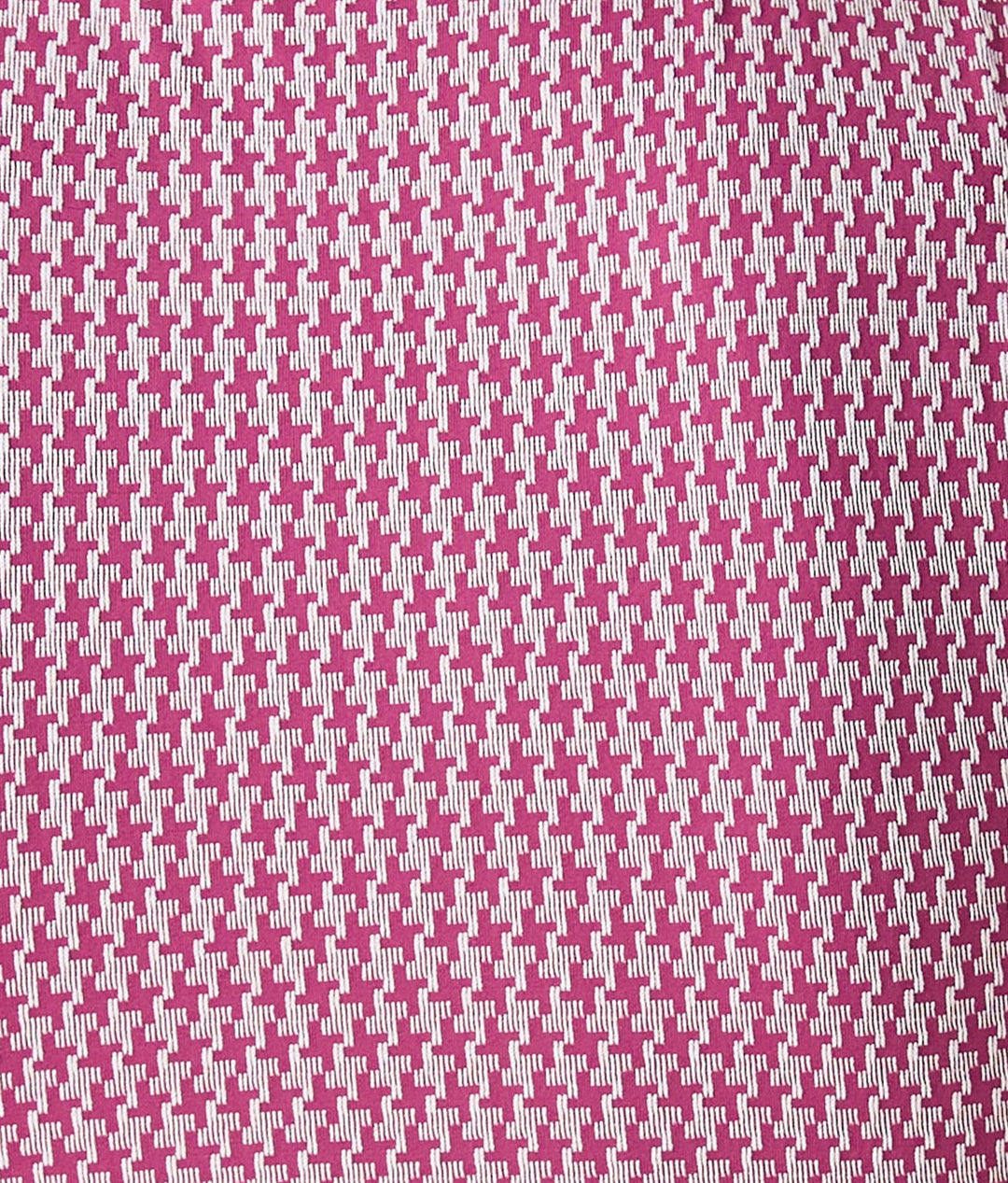 The Amalfi One Piece - Merlot Houndstooth